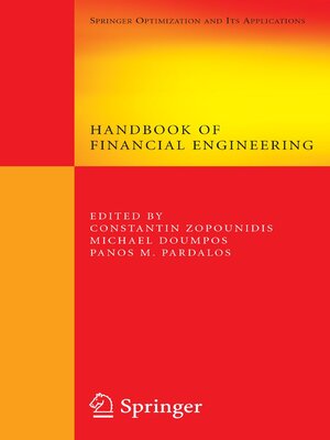 cover image of Handbook of Financial Engineering